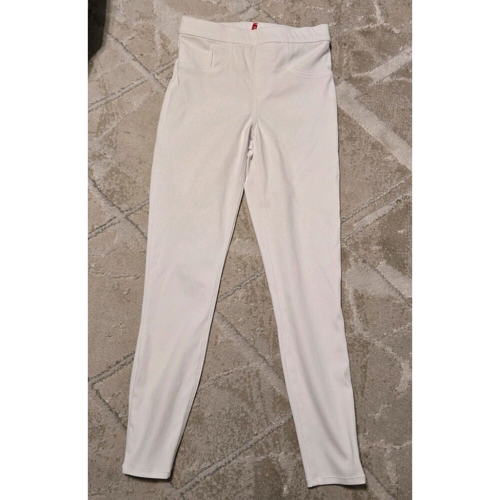 Spanx PS White Jean-Ish Pull-On Leggings Smoothing activewear sculpting slimming